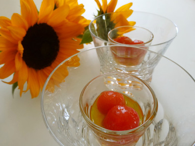トマトグラッセ　～夏の爽やかなおもてなしの写真