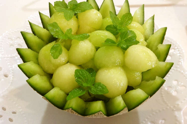 素敵なメロン レシピ 作り方 By Rtmoco クックパッド 簡単おいしいみんなのレシピが357万品