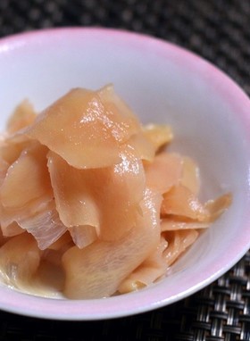 ガリ♪（新生姜の甘酢漬け）