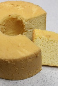 大豆粉のシフォンケーキ
