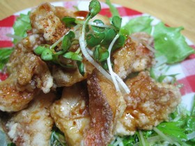 ◆野菜たっぷり♪赤魚の唐揚げ◆
