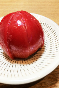 暑い日に〜簡単すぎる☆冷凍☆塩トマト