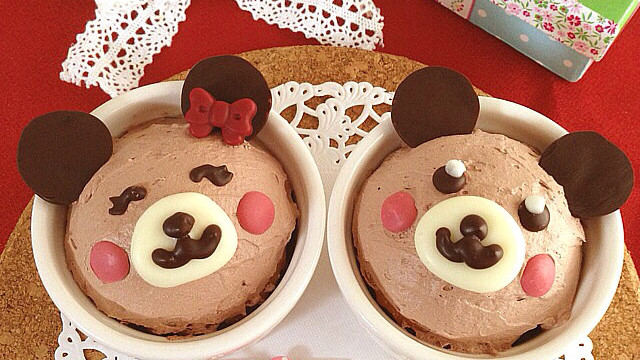 デコるだけの簡単 くまさんカップケーキ レシピ 作り方 By やほレシピ クックパッド デコるだけの簡単 くまさんカップケーキ レシピ 作り方 By やほレシピ クックパッド