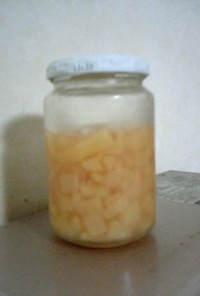 桃のソース