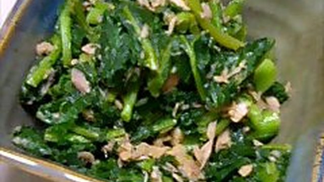 油菜 菜の花 のシーチキン炒め レシピ 作り方 By Xrincox クックパッド 簡単おいしいみんなのレシピが378万品