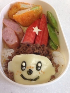 モンチッチ弁当☆キャラ弁