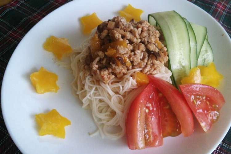レトルトアレンジ 担々夏そうめん レシピ 作り方 By 柑橘ママちゃん クックパッド 簡単おいしいみんなのレシピが360万品