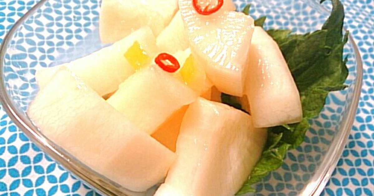 夏の大根サラダのレシピ