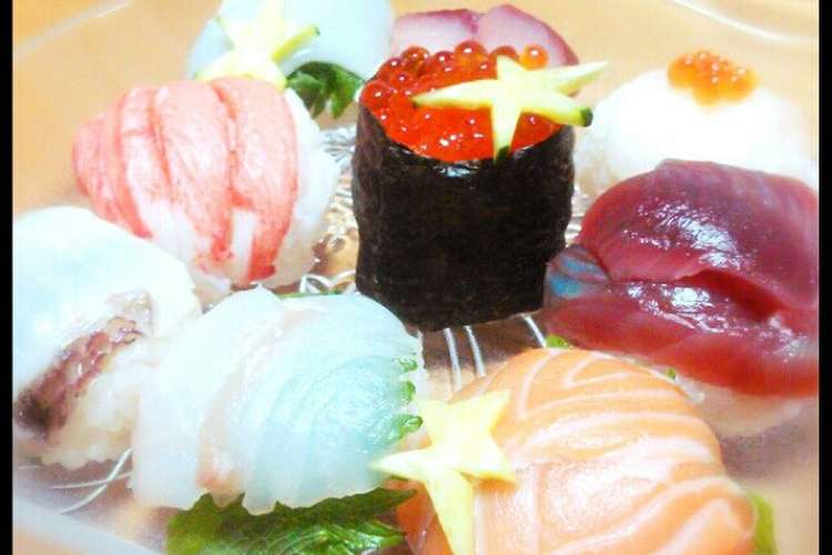 簡単 可愛い おうちでお寿司 彡 レシピ 作り方 By イエス 暇人 クックパッド 簡単おいしいみんなのレシピが371万品