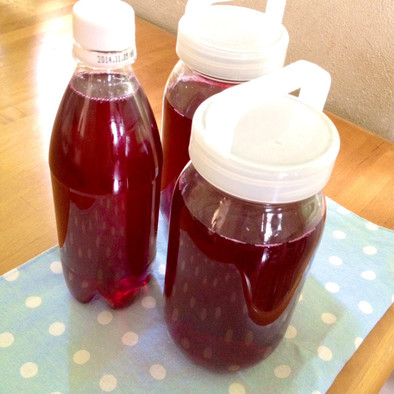 オリゴ糖で♩赤紫蘇ジュースの写真