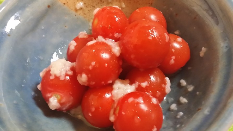 3分でもう1品☆プチトマトの塩麹和えの画像