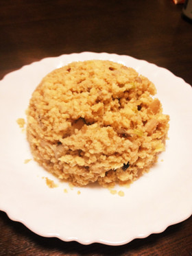 ダイエット☆米不使用ヘルシーおから炒飯!