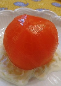 夏～！暑いっ〜！真っ赤な丸ごとトマト