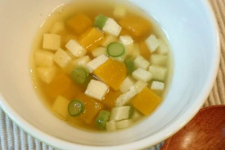 離乳食中期 高野豆腐とかぼちゃの煮物 レシピ 作り方 By あいもも クックパッド 簡単おいしいみんなのレシピが360万品