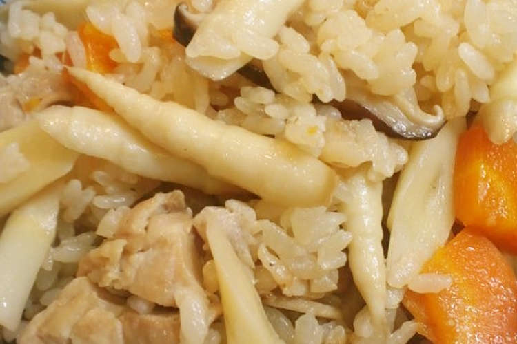 美味しい 姫竹の炊き込みご飯 レシピ 作り方 By Old Cat クックパッド 簡単おいしいみんなのレシピが374万品