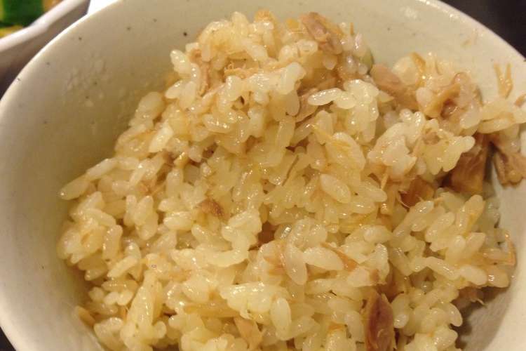 なめたけとツナで 絶品炊き込みご飯 レシピ 作り方 By Yuriko92 クックパッド