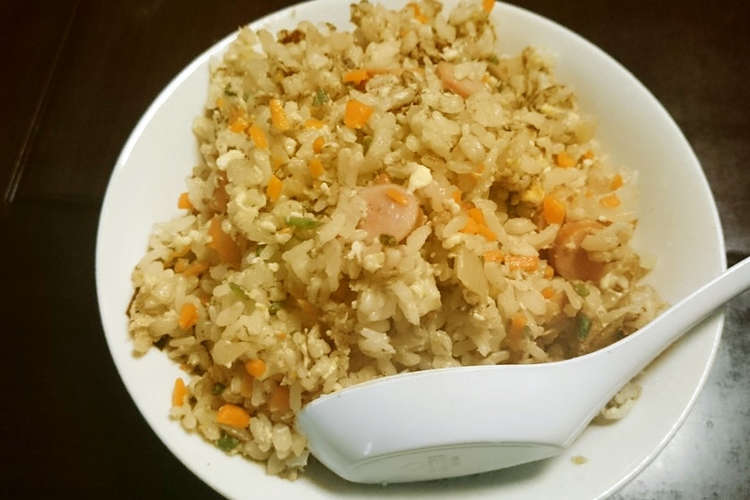 ラーメンスープで残り物パラパラチャーハン レシピ 作り方 By らっく いーたー クックパッド 簡単おいしいみんなのレシピが372万品