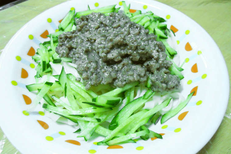 我が家風 盛岡じゃじゃ麺 レシピ 作り方 By ふじひめママ クックパッド 簡単おいしいみんなのレシピが356万品