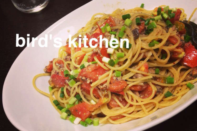 オイルサーディンのフレッシュトマトパスタ レシピ 作り方 By Bird クックパッド 簡単おいしいみんなのレシピが353万品