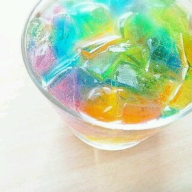 自宅で喫茶ソワレのゼリーポンチ