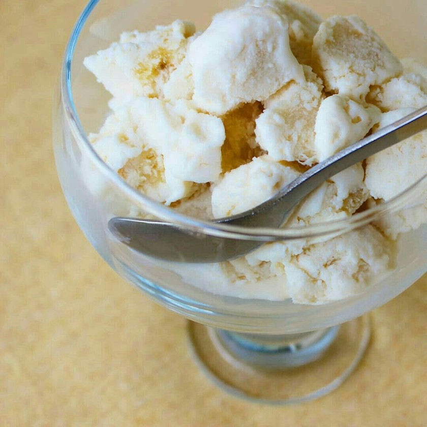 バナナスプリットアイスクリームのレシピ