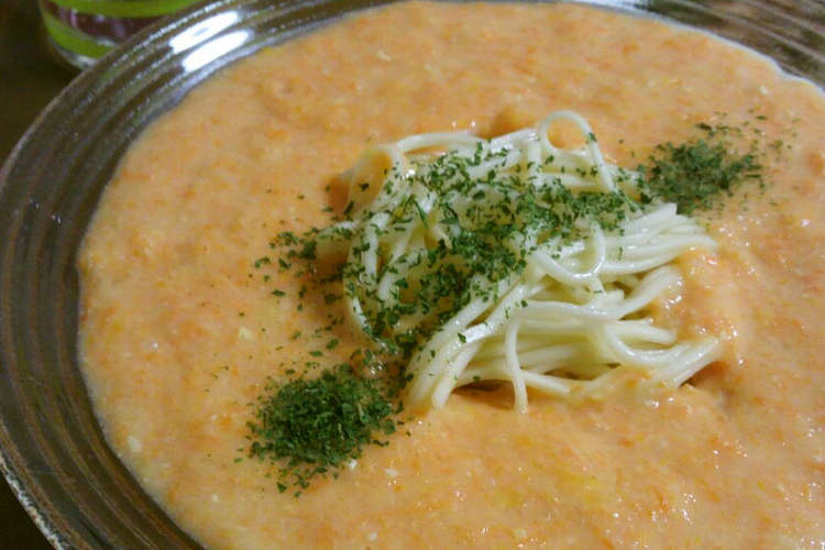 洋風冷麦 玉ねぎ人参じゃが芋を味噌牛乳で レシピ 作り方 By こし彩 クックパッド 簡単おいしいみんなのレシピが365万品