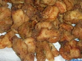 味付けしっかりで美味!鶏の唐揚げ