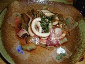 セロリといかのすき煮