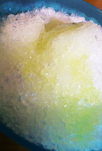 カキ氷☆カルピスレモン味
