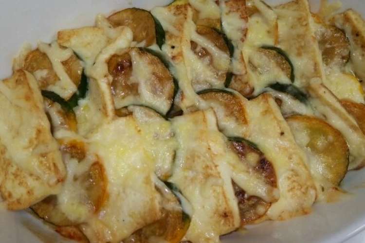 豆腐とズッキーニのマヨチーズ焼き レシピ 作り方 By ポポランふぅ クックパッド
