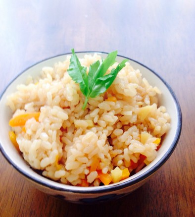【管理栄養士レシピ】生姜の炊き込みご飯の写真