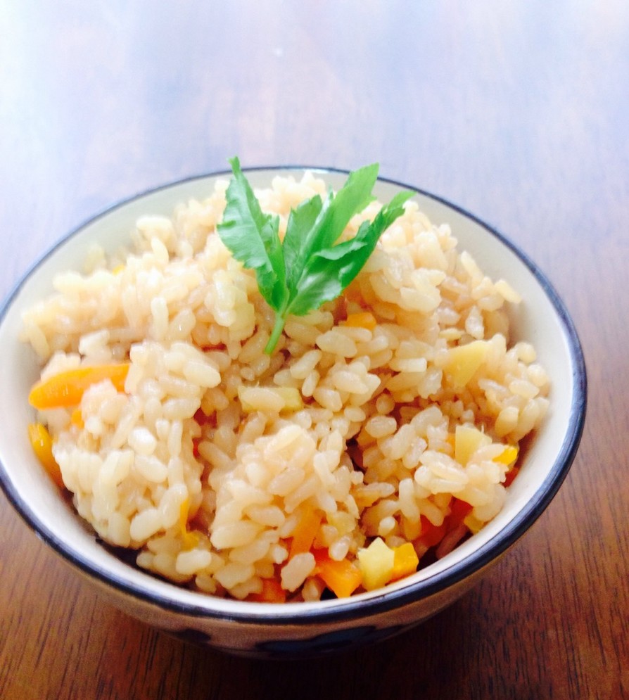 【管理栄養士レシピ】生姜の炊き込みご飯の画像