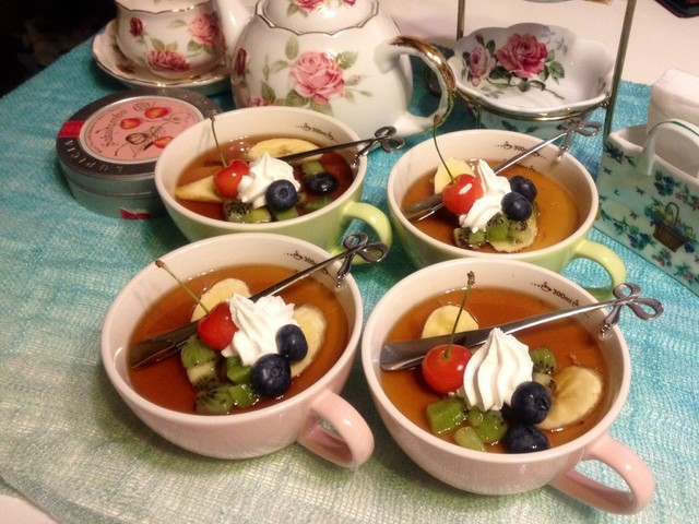 超カンタン おうちでプリンアラモード レシピ 作り方 By Usaandmol クックパッド 簡単おいしいみんなのレシピが350万品