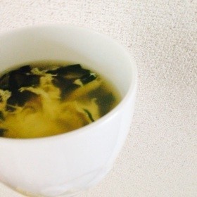 【簡単】ニラ玉中華スープの画像