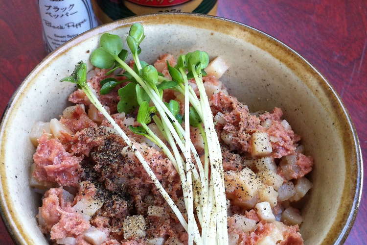 レンジで簡単 コンビーフハッシュ ライス レシピ 作り方 By Takeo Tomo クックパッド