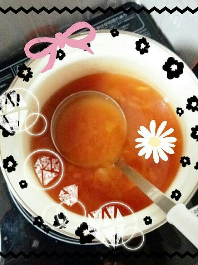 簡単トマトスープ★ミネストローネ風の画像