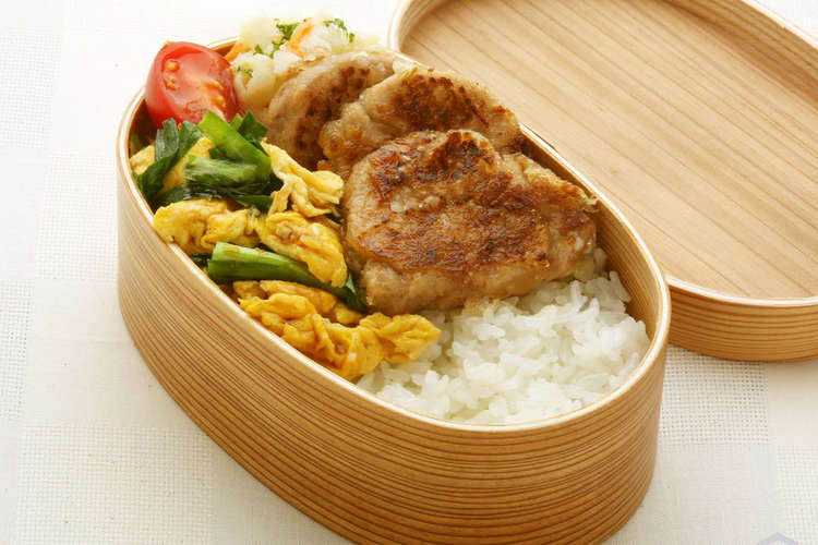 ニラ玉豚ヒレ弁当 めんみ使用 レシピ 作り方 By キッコーマンつゆ クックパッド 簡単おいしいみんなのレシピが354万品