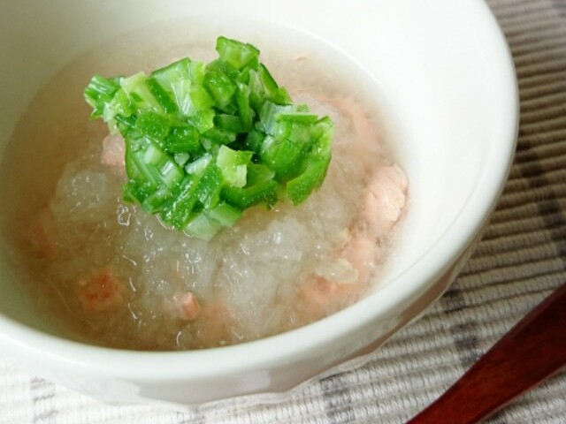 離乳食中期 鮭の大根おろし煮 レシピ 作り方 By あいもも クックパッド 簡単おいしいみんなのレシピが360万品