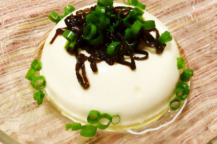 ごま油で食べる塩昆布冷奴 レシピ 作り方 By タヨン クックパッド 簡単おいしいみんなのレシピが355万品
