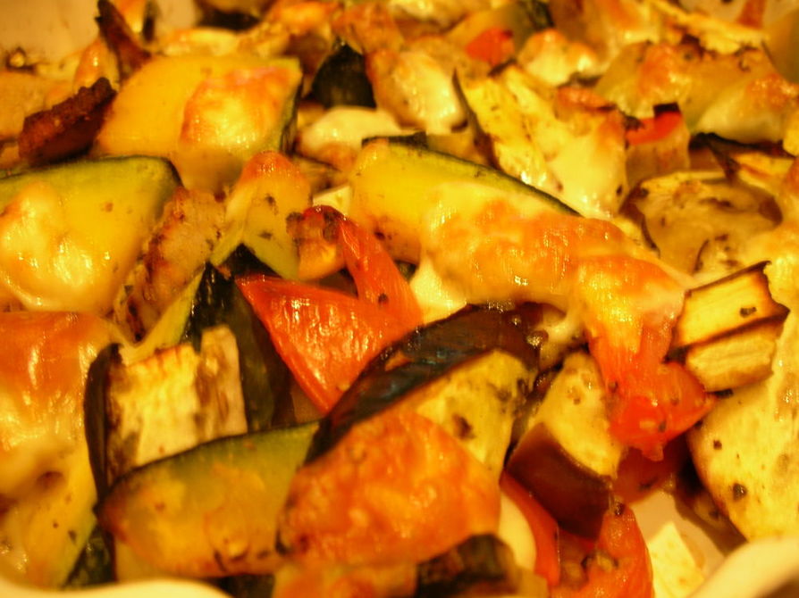 野菜のオーブン焼き〜イタリアン風の画像