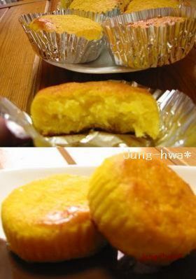 カボチャ&おからカップケーキ