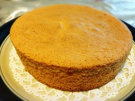 HMでつくるスポンジケーキ