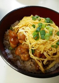 簡単！我が家の焼き鳥丼