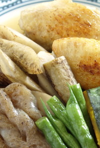 鶏肉と野菜の炒め煮