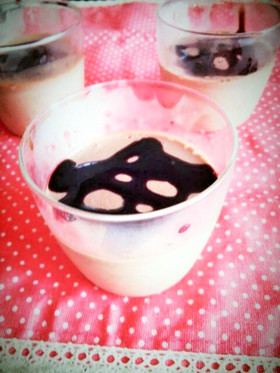 美味しい簡単♡チョコバナナプリン♪