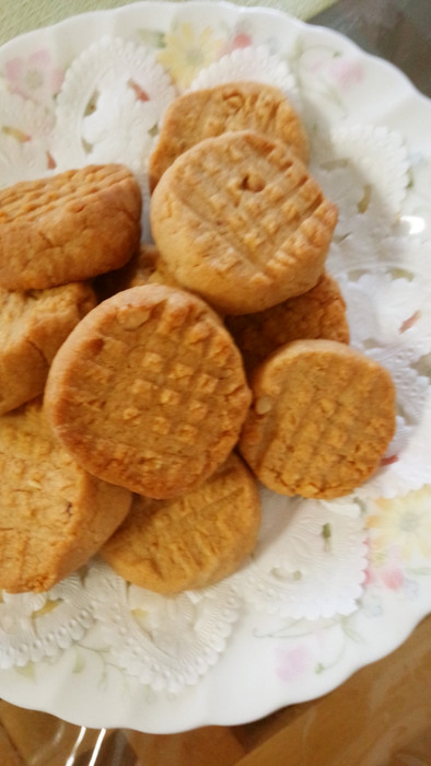 スキッピーでピーナツバタークッキーの写真