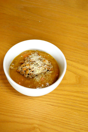 離乳食*完了期『お子様納豆チーズカレー』