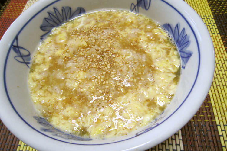 ほっこり麺つゆdeおじや レシピ 作り方 By チーム預金 クックパッド 簡単おいしいみんなのレシピが352万品