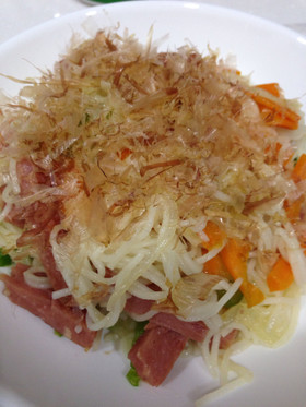 簡単そーめんチャンプル