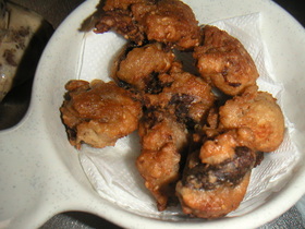 かー吉さんの衣でタツタ揚げ